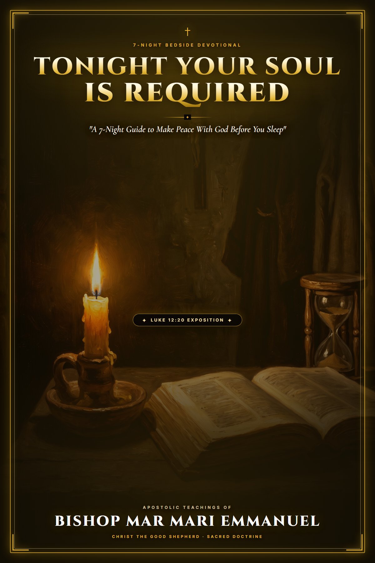 Tonight Your Soul Is Required